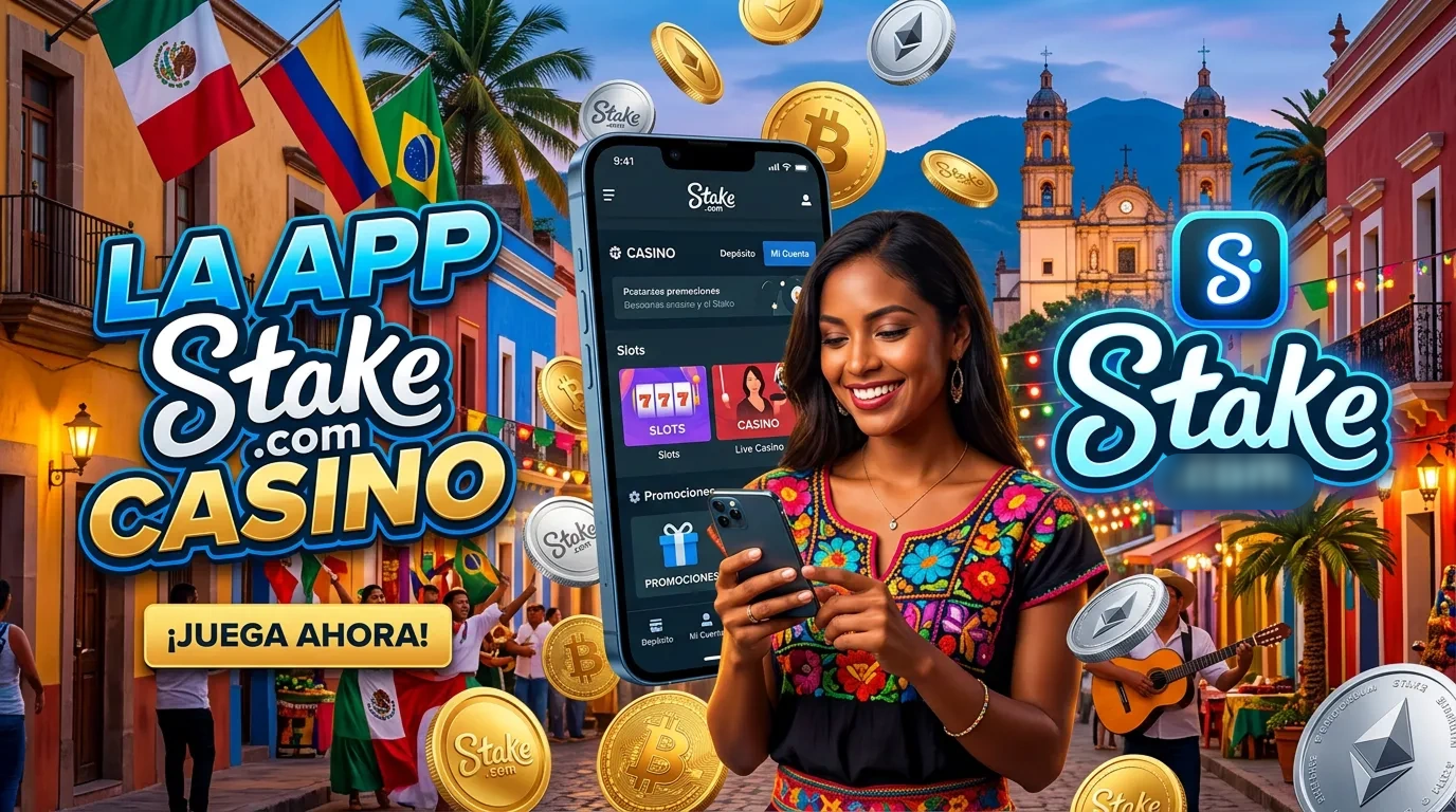 Aplicación móvil de Stake Latinoamérica - Para Android e iOS