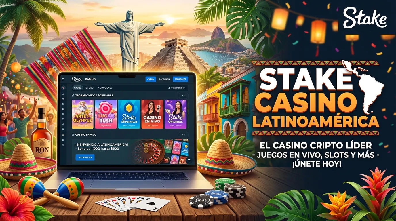 Stake Casino Latinoamérica - Registro, Bonos, Depósitos y Retiros